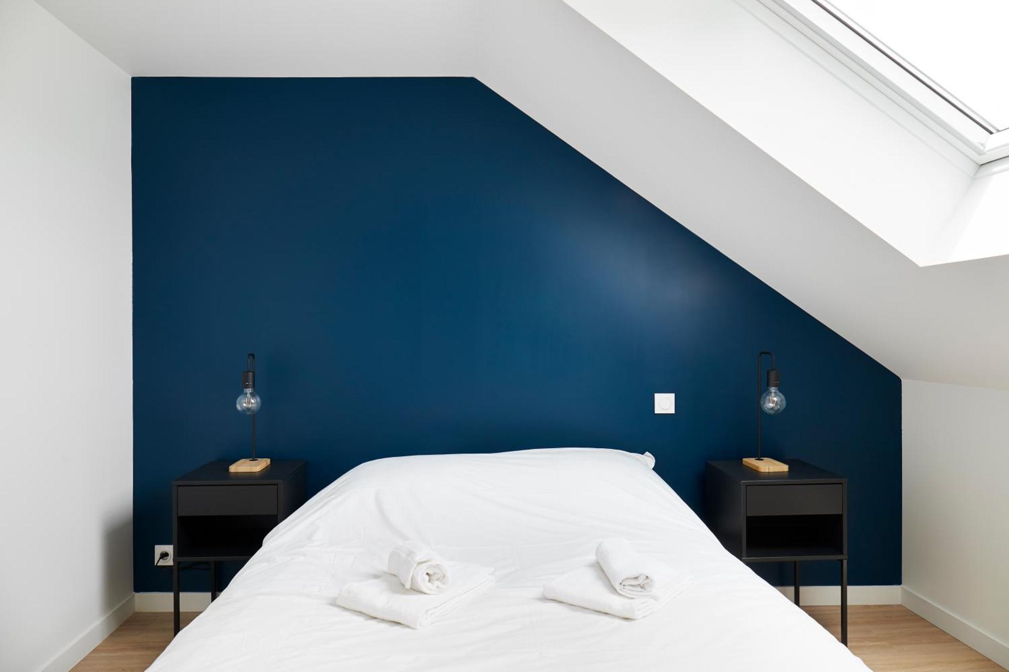Apartamento Le Grand Bleu - Wifi Fibre/Linge/Acces Cour Vallons-de-l'Erdre Exterior foto